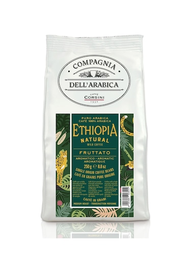 Caffe Corsini Etiyopya %100 Arabica Çekirdek Kahve 250 G