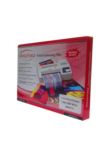 Office Force 100 Mic.a5 154x216 Parlak Laminasyon Filmi 100 Lü