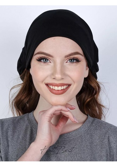 Hatbest Lastikli Bandana Mendili 223907581 Siyah