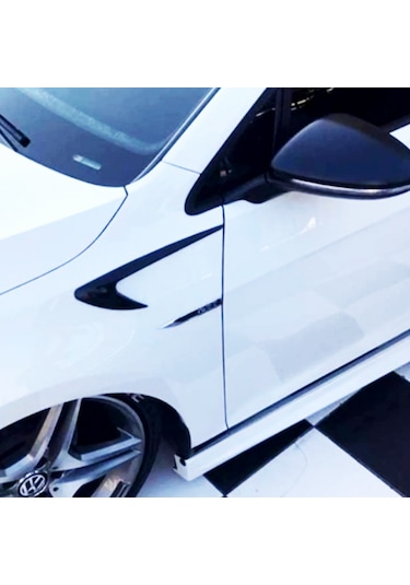 Araç Oto Çamurluk Venti Uzun Nike Parlak Siyah Her Araca Uygun