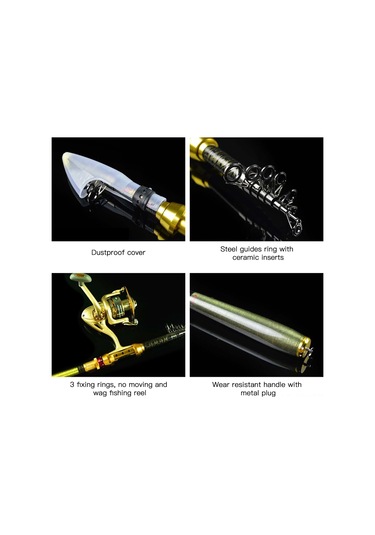 Shineyee 1.8m Karbon+cam Elyaf Halka Olta Kamışı, Ultra Hafif, Gıcırdatmaz, Sualtı, Göl, Nehir İçin, Sıkışır Birim