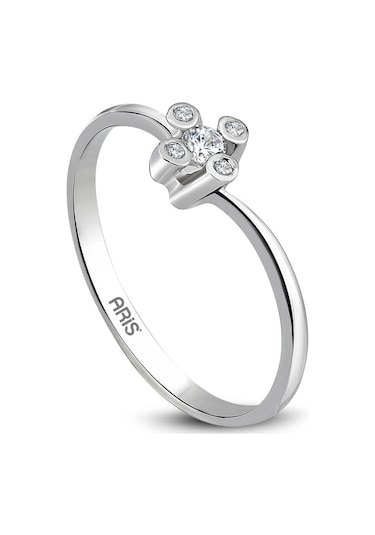 Ariş 0.08 Karat Pırlanta Tektaş Yüzük