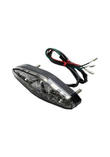 Novahub Scooter Parçaları Otomobil Motosiklet Led Lambası Kuyruk Kırmızı Işık Işık Fren Elektrikli Arka Araba 15 Ms