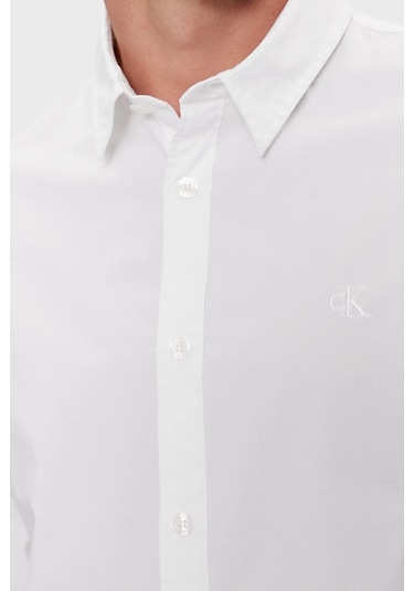 Calvin Klein Erkek Gömlek J30j324614 Beyaz
