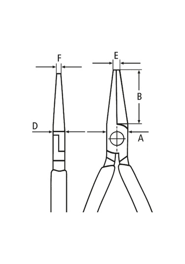 Knıpex Elektronikçi Kargaburun 125 Mm 3731125