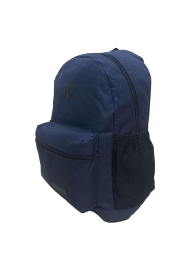 Unisex Mavi Büyük Boy Bilgisayar Bölmeli Sırt Çantası MAvi