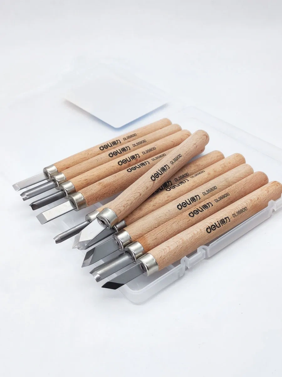 Delitools Ahşap İçin Keski 10 Parça Takım Sk2 316321714