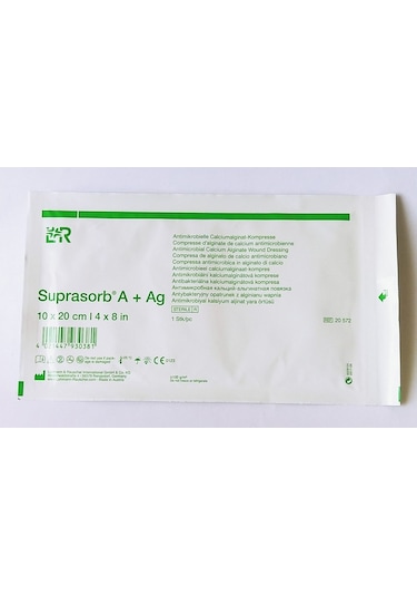LR Suprasorb 20572 A+Ag Antimikrobiyal Kalsiyum Aljinat Yara Örtüsü