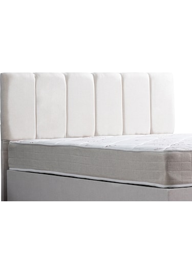 Setaymobilya Baza, Çift Kişilik Defne Krem Baza + Başlık + Comfort Yatak Seti