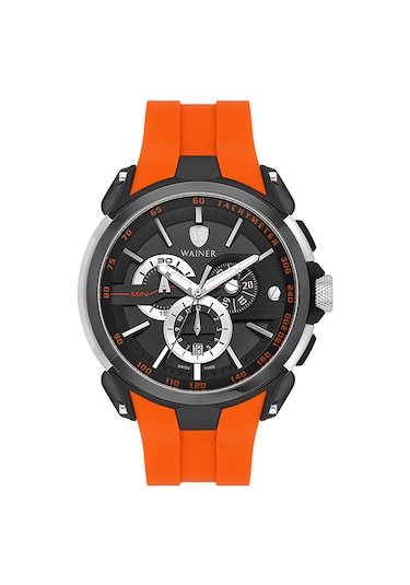 Wainer Quartz Erkek Kol Saati Wa.16910-k Altın - Mavi