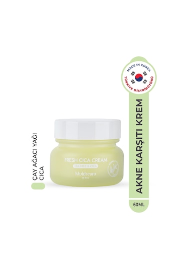 Muldream Fresh Cica Akne Karşıtı Yüz Kremi 60 ML