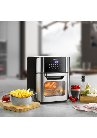 Onvo Ovfry09 Oven Airfryer 12 L Multifonksiyonel Sıcak Hava Fritözü & Fırın