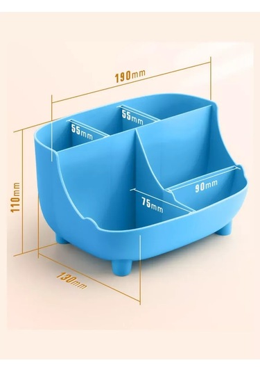 Magifta Kağıt Gereçleri Organizatörü, Küçük Eşyaları Saklamak İçin 293148791 Mavi