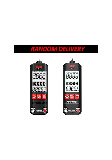 Bsıde A1 Mini Lcd Test Cihazı Voltaj Fermuarsız Kılıf Dijital Multimetre