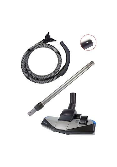 Philips Uyumlu FC 9204 Marathon Dayanıklı Süpürge Pimli Hortumu Boru Başlık Seti
