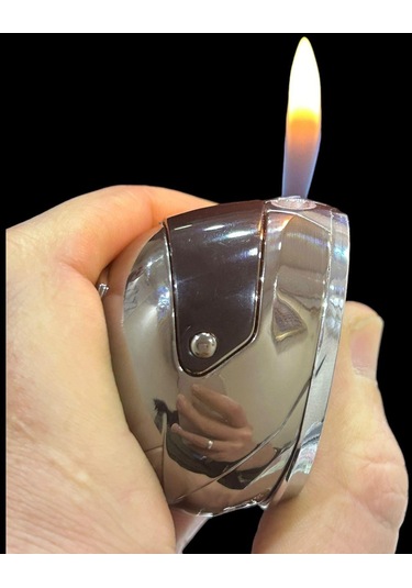 Füme Mini Kask Gazlı Çakmak 709727