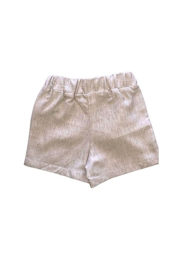 Kız Bebek Çocuk Good Yazılı Şortlu Takım-13870 Krem