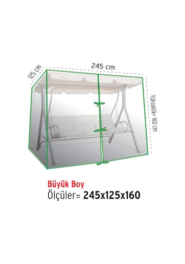 Homaks Salıncak Koruma Örtüsü 245X125