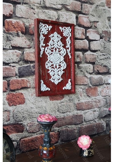 Neiwel Vintage Des Eskitme Beyaz Tablo