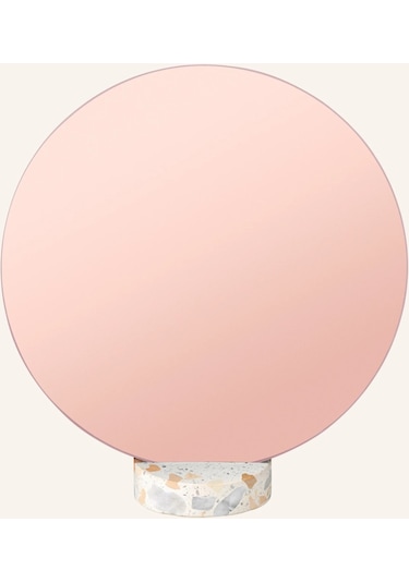 Erat Ayaklı Ayna, 25 Cm Pembe