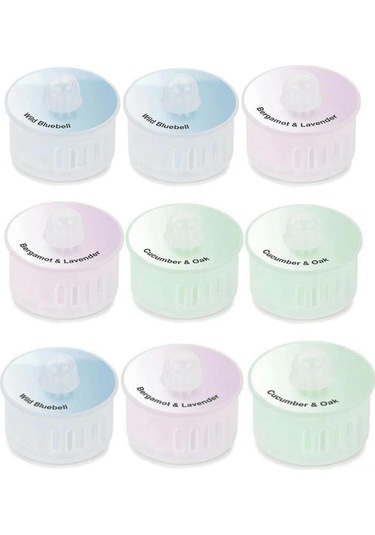 Konesam Ecovacs Deebot T9/t9 Max İçin Kokulu Kapsüller - Evinizi Taze Ve Kokuşuksuz Tutmak İçin Oto Temizleyici Aromalı Kartuşlar 9 Adet Diğer