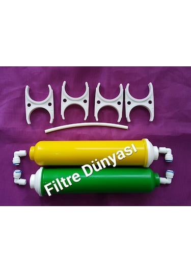 Filtre Dünyası Mineral Filtre Ve Alkali Filtre Set Eko
