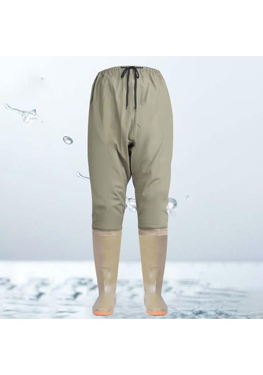 Suntek Bel Waders, Açık Hava Kano Suyu Için Pvc Bootfoot 40