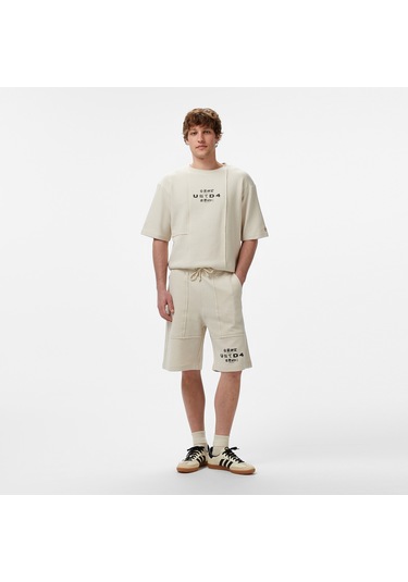 Unıted4 Erkek Krem Şort Yuzawa Krem