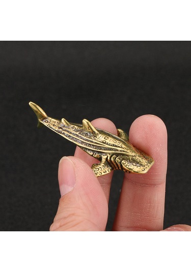 Suntek Mini Köpekbalığı Modeli El Yapımı Ev Dekoru Ofis 5.3cmx3.3cm