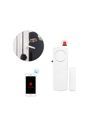 Jd-188 Kablosuz Alarm Sistemi Kapı Pencere Alarmı Ev Güvenlik
