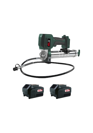 Klpro KLGT 18-50 18V 5.0Ah. Çift Akülü Şarjlı Gres Tabancası