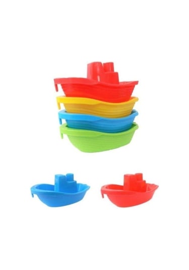 Mini Tekne 3Lü Set Deniz Banyo Oyuncakları