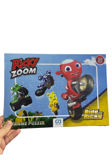 Ca Games Iki Adet Ricky Zoom Ve Şirinler Temalı Çocuk Puzzle 35 Parça 11
