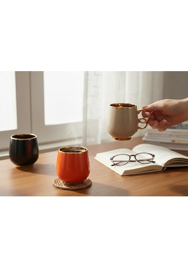 Acr 0103 Kupa Mug Kazan Yaldızlı