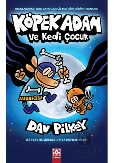 Köpek Adam 4 - Köpek Adam ve Kedi - Dav Pilkey - Altın Kitaplar