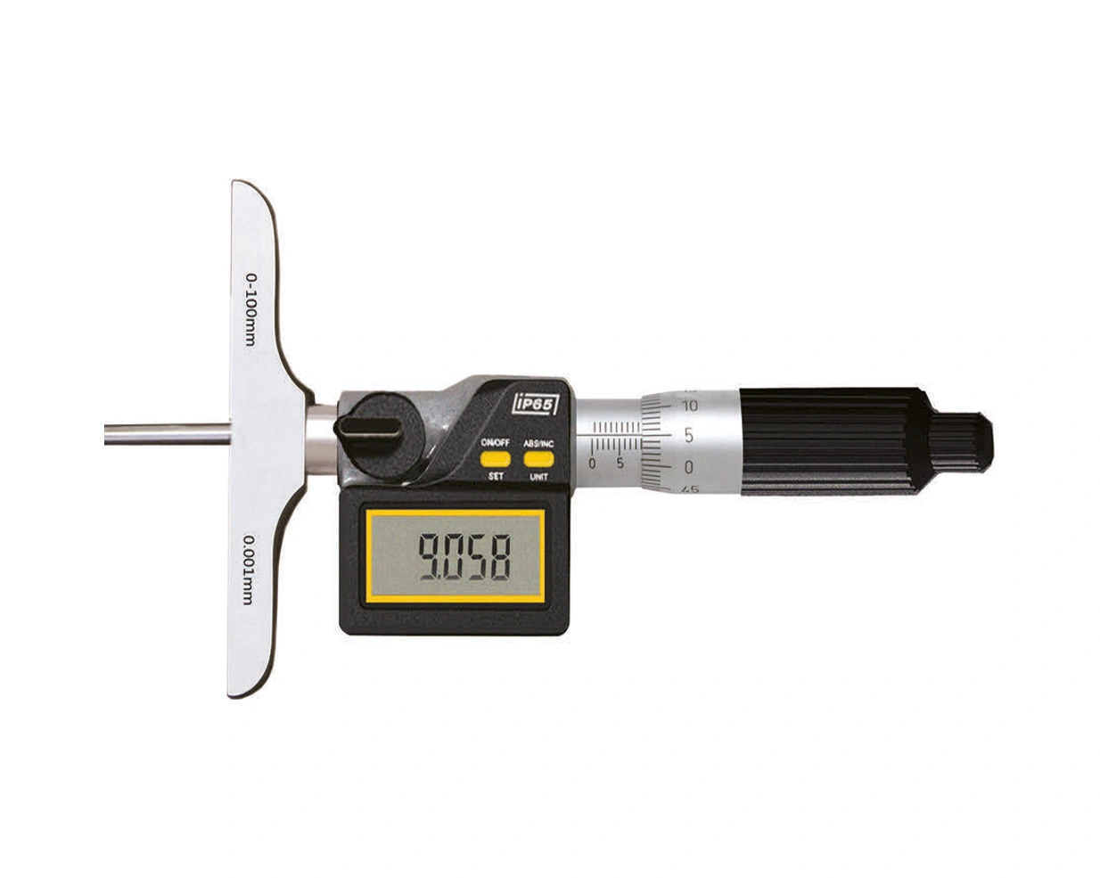 0-100x0.01mm Dijital Derinlik Mikrometre