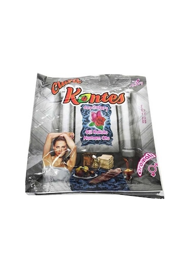 Kontes Gül Kokulu Hamam Otu Tüy Dökücü Toz