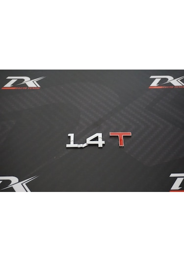 Audi 1.4 T Bagaj Krom Metal 3M 3D Yazı Logo
