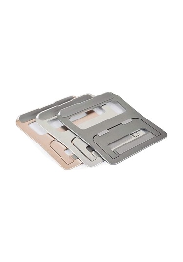 Dizüstü Bilgisayar Soğutma Alüminyum Alaşım Katlanabilir Dizüstü Braket Soğutma Taban Defter Defteri Tutucu Defter Soğutucu Radyatörü C