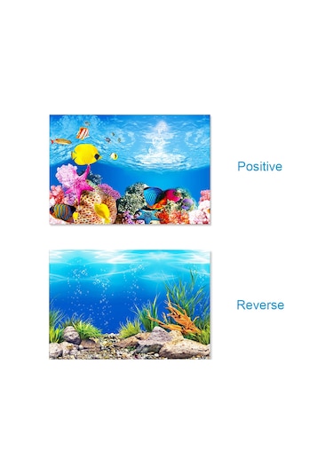 Youmex Akvaryum Arka Planı 3d立体 Filmi - Model A, 60x102 Cm Boyutunda Dekoratif Duvar Kağıdı