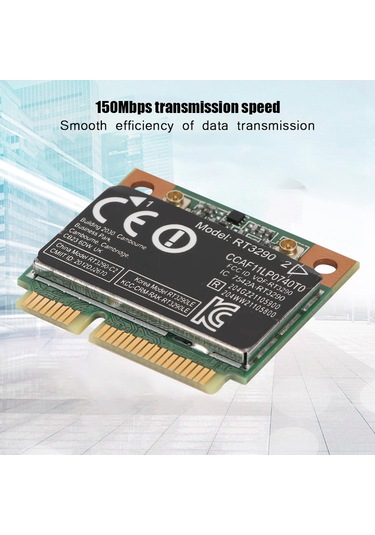 Shineyee Rt3290 Mini Pcı-e Kablosuz Ağ Kartı - 150mbps Transfer Hızı, Bluetooth 3.0, Windows Xp/vista Uyumlu, Dayanıklı Pcb Malzeme