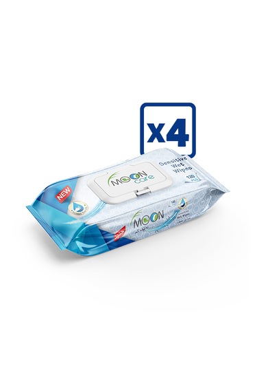 Mooncare Sensitive Islak Havlu 4x120