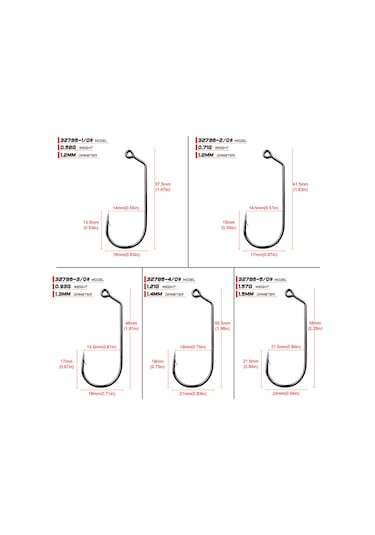 Yuntech01 100 Adet Yüksek Karbon Çelik Ters Tırnaklı Olta İğnesi 1/0 -5/0 Seçenekli
