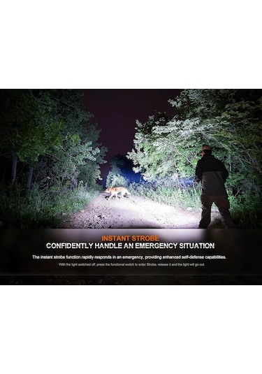 Fenıx Ht 32 2500 Lumen Outdoor Huntıng El Feneri Siyah