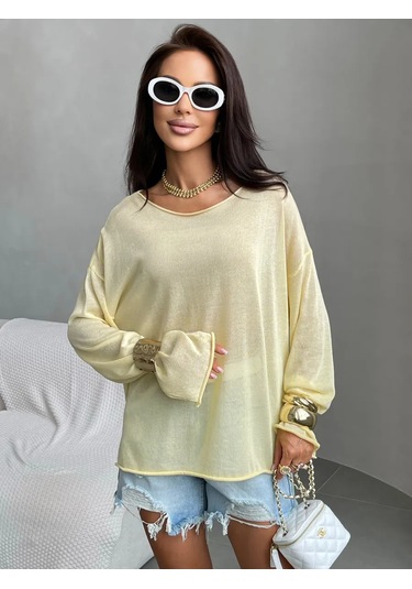 Altegro Yazlık Oversize Kazak 376553896