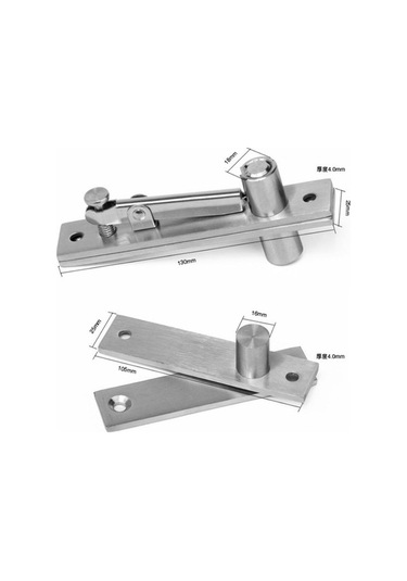 Ebitda Suntek Ahşap Kapı Için Paslanmaz Çelik 360 Derece Döner, Küçük Boyutlu Model