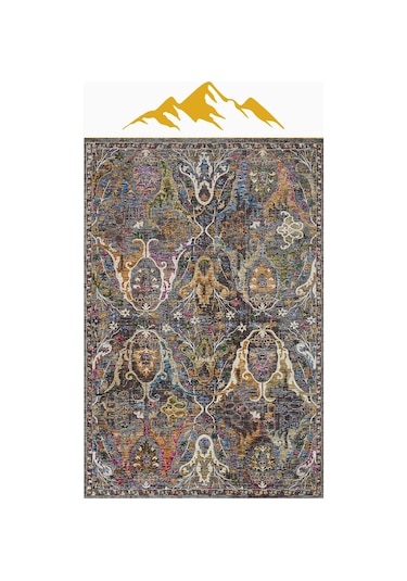 Modern Sisal Serisi Dijital Baskı Sisal Dokuma Halı Slh038 Renkli