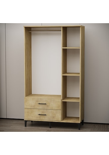 Garaj Home Yaren 3 Kapaklı Genç Odası Takımı - Meşe Diğer