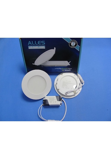 3 WATT SIVA ALTI YUVARLAK LED PANEL GÜNIŞIĞI 10 ADET