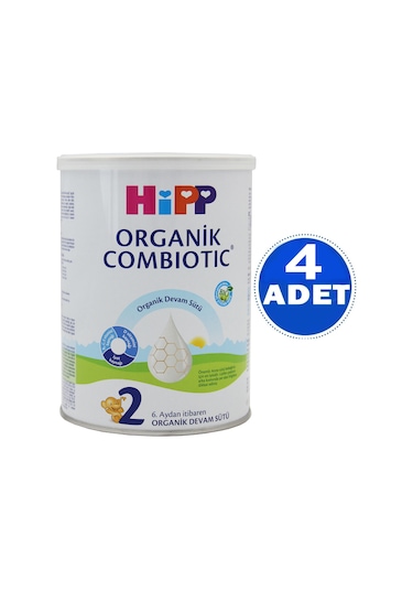 Hipp Organik Combiotic 2 Devam Sütü 350 G 4 Adet